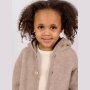 Engel Natur Kapuzenjacke 100% Bio-Merinoschurwolle - sand melange