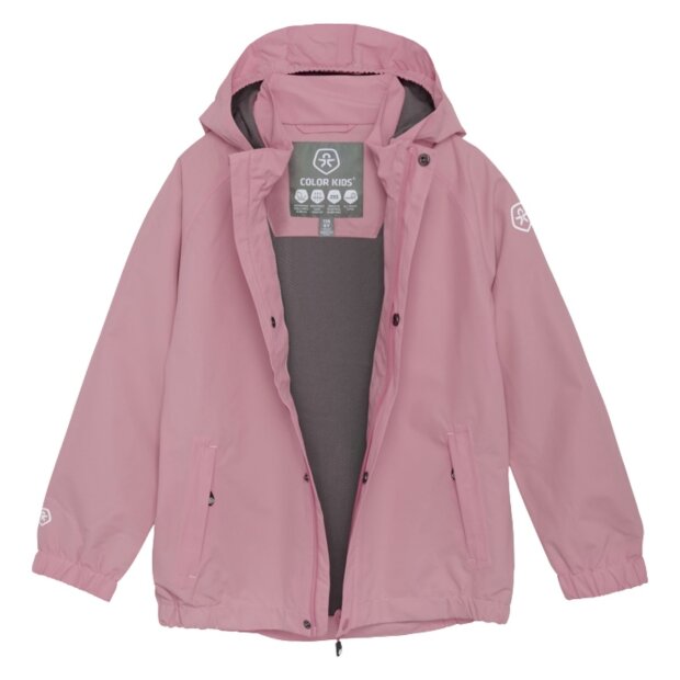 Color Kids Softshell-Jacke  rosa