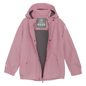 Color Kids Softshell-Jacke  rosa