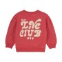Daily7 Pullover mit gebürstetem Rückendruck - Self Love Club