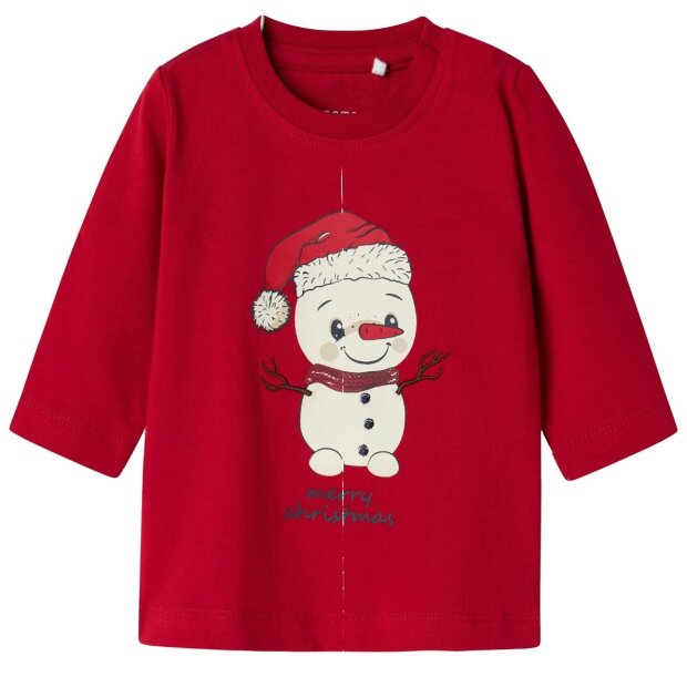 name it Shirt Schneemann Weihnachten