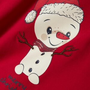 name it Shirt Schneemann Weihnachten
