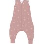 Fillikid 1,5 TOG Schlafsack mit Beinen, GEWICHT & Antislip - Pusteblume rosa