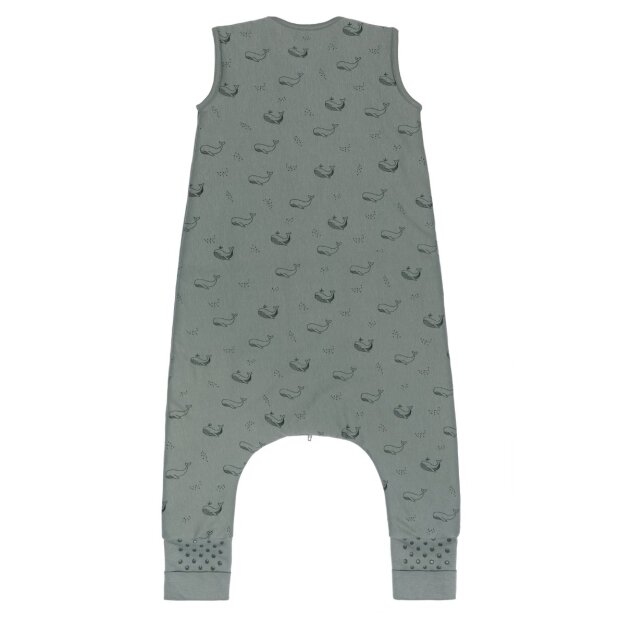Fillikid 1,5 TOG Schlafsack mit Beinen, GEWICHT & Antislip - Wal grün