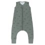 Fillikid 1,5 TOG Schlafsack mit Beinen, GEWICHT & Antislip - Wal grün