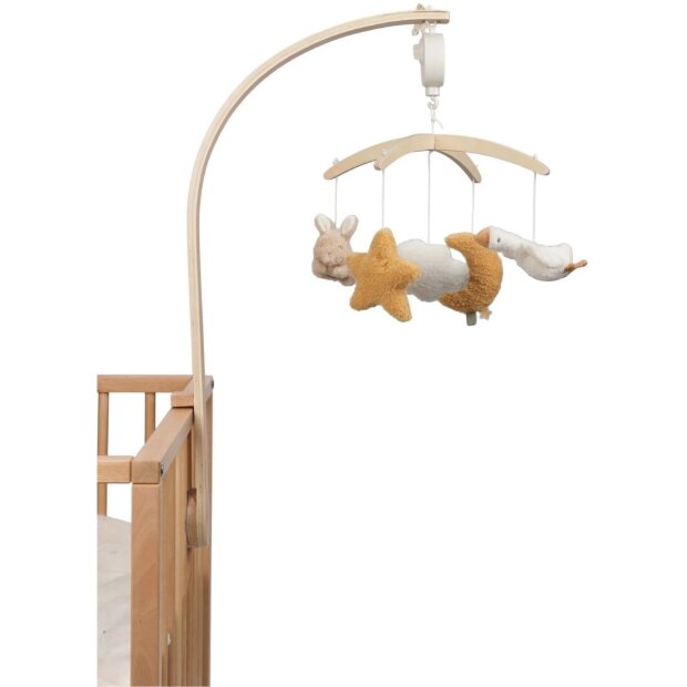 Little Dutch Holz Musik Mobile - Newborn Naturals