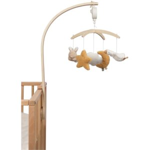 Little Dutch Holz Musik Mobile - Newborn Naturals