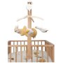 Little Dutch Holz Musik Mobile - Newborn Naturals