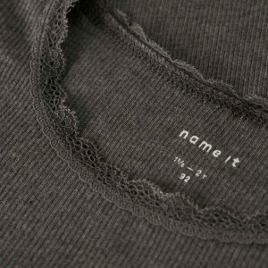 name it Shirt Rüschen olive