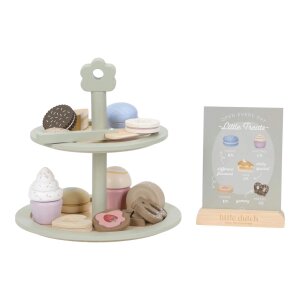 Little Dutch Holz-Etagere - Grün - Essentials