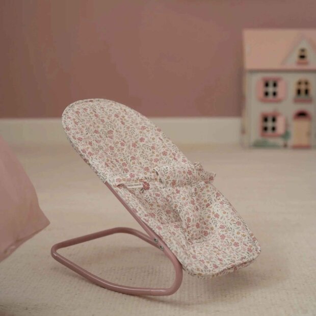 Little Dutch Puppenwippe – Mehrfarbig – Essentials – Weiche Blumen