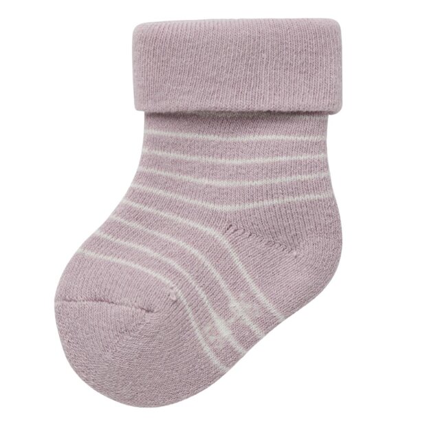 name it 2er-Pack Söckchen Schleife Ringel rosa