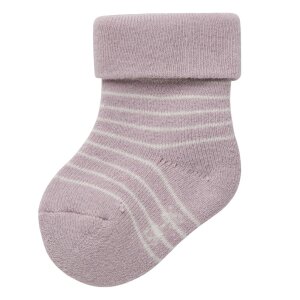 name it 2er-Pack Söckchen Schleife Ringel rosa