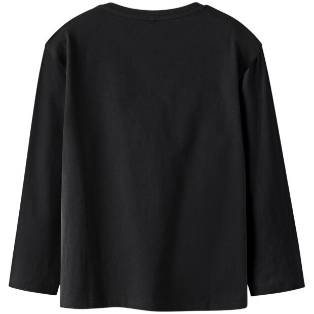 name it Shirt Schleifchen schwarz