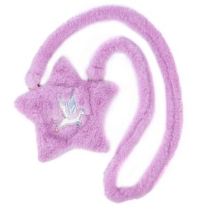 Great Pretenders Plüsche Tasche - lila Stern Einhorn