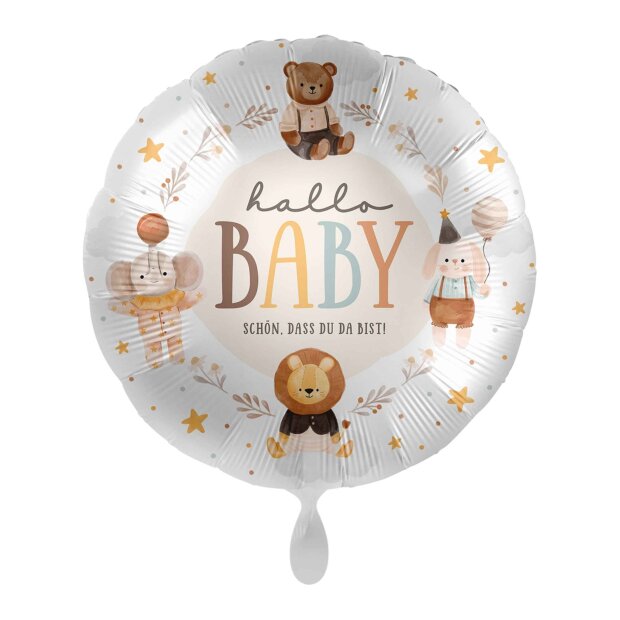 premioloon Balloon - Hallo Baby Neutral (HS)