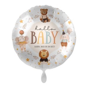 premioloon Balloon - Hallo Baby Neutral (HS)