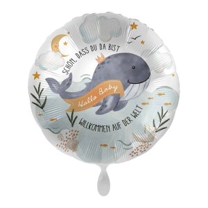 premioloon Balloon - Hallo Baby Wal (HS)