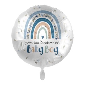premioloon Balloon - Regenbogen Baby Boy (HS)