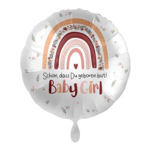 premioloon Balloon - Regenbogen Baby Girl (HS)