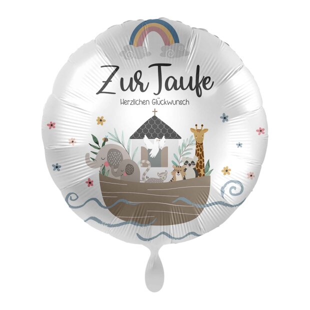 premioloon Balloon - Zur Taufe Herzlichen Glückwunsch (HS)