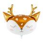 Partydeco Hirsch Folienballon XXL , 73x64cm (HM)