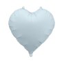 Partydeco Balloon -  Herz Satin - Hellblau (HS)