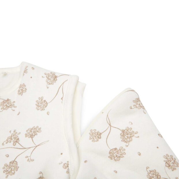 Jollein Schlafsack mit abnehmbaren Ärmeln - Leafy Dreams 90cm (6-18 Monate)