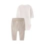 nameit Set Body mit Höschen - beige 68