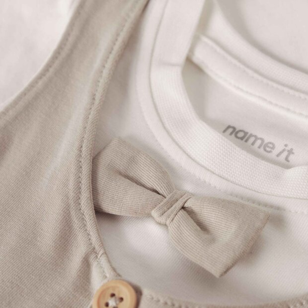 nameit Set Body mit Höschen - beige 74