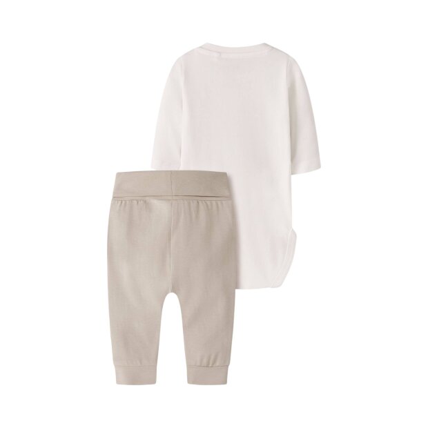 nameit Set Body mit Höschen - beige 74