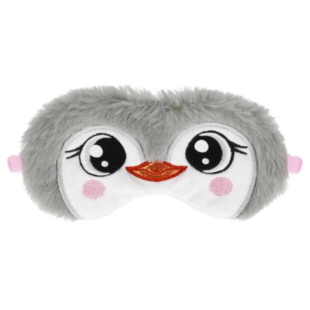 bb Klostermann Schlafmaske Cutie - Pinguin grau