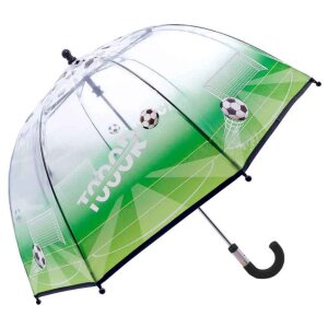 bb Klostermann Kinder Schirm - transparent Fußball
