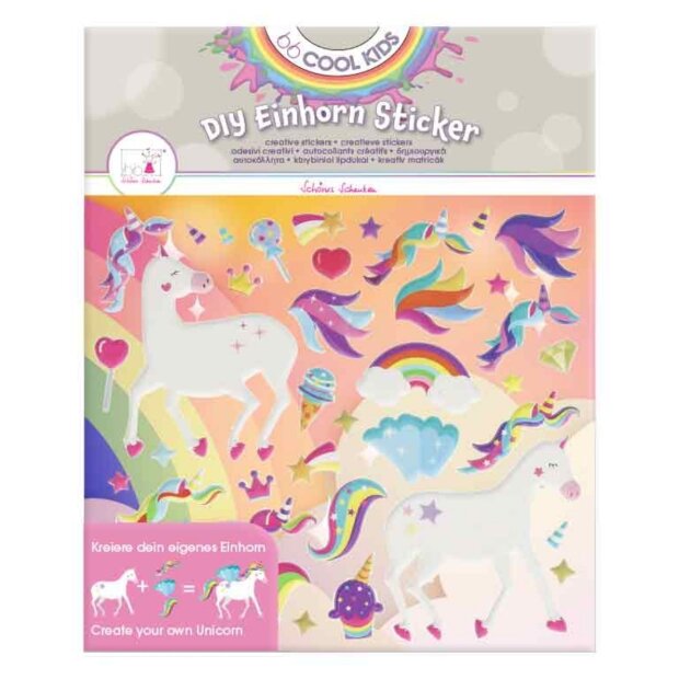 bb Klostermann DIY Einhorn Sticker