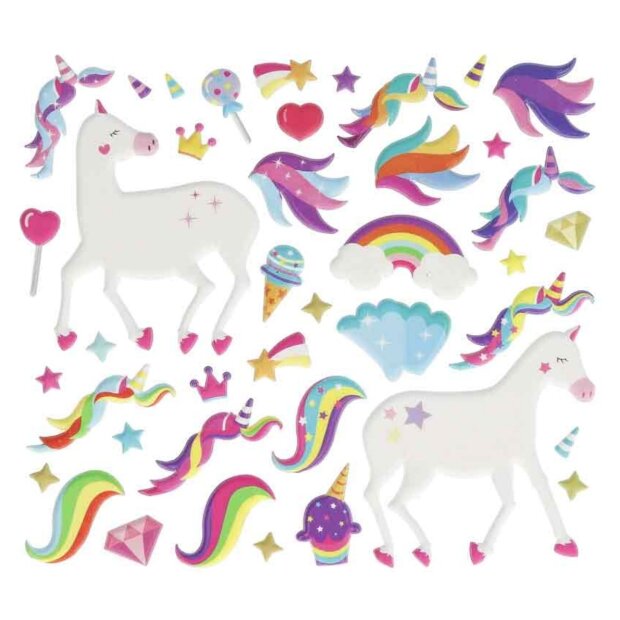 bb Klostermann DIY Einhorn Sticker