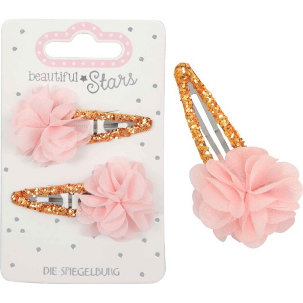 Die Spiegelburg Haarclips Tüllblume - beautiful Stars sortiert