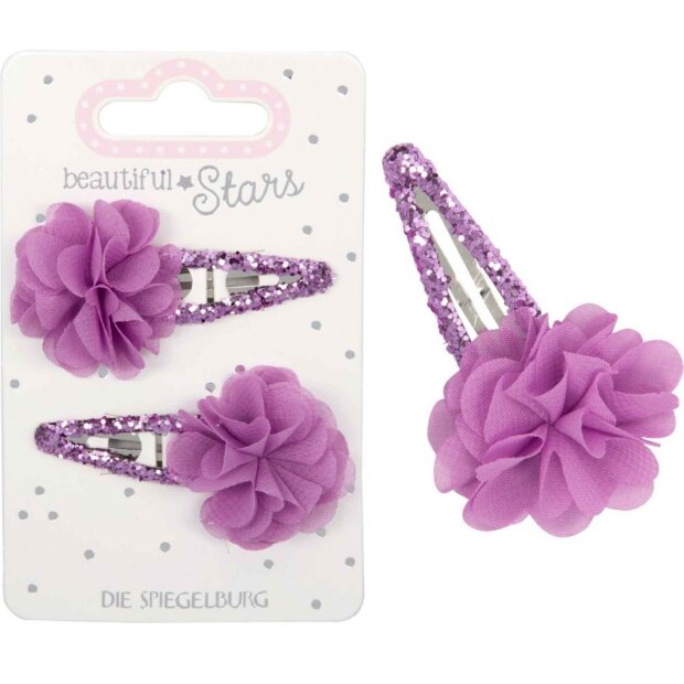 Die Spiegelburg Haarclips Tüllblume - beautiful Stars sortiert