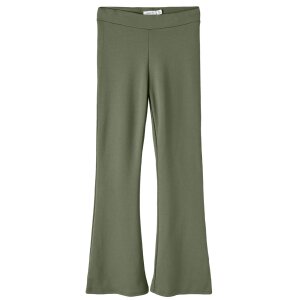 name it Kinder Legging mit Schlag olive