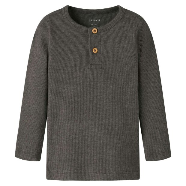 name it Jungen Shirt grau-braun