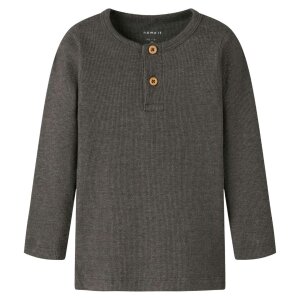 name it Jungen Shirt grau-braun