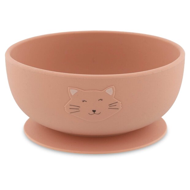 trixie Silikon-Schüssel mit Saugnapf - Mrs. Cat Katze