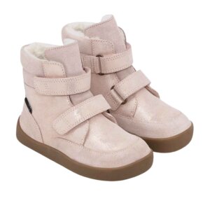 Bundgaard Barfußschuh Wolle Basil - old rose glitter