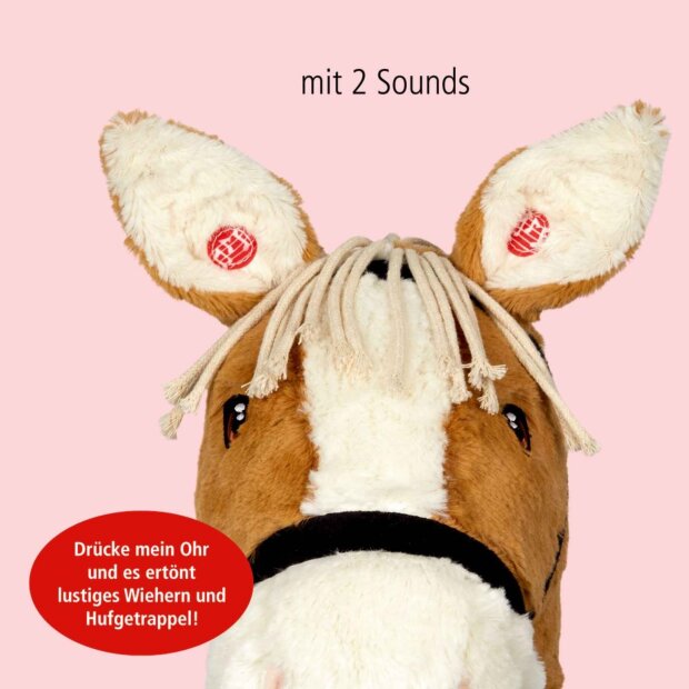 Coppenrath Steckenpferd Rudi mit Sound - Mein kleiner Ponyhof