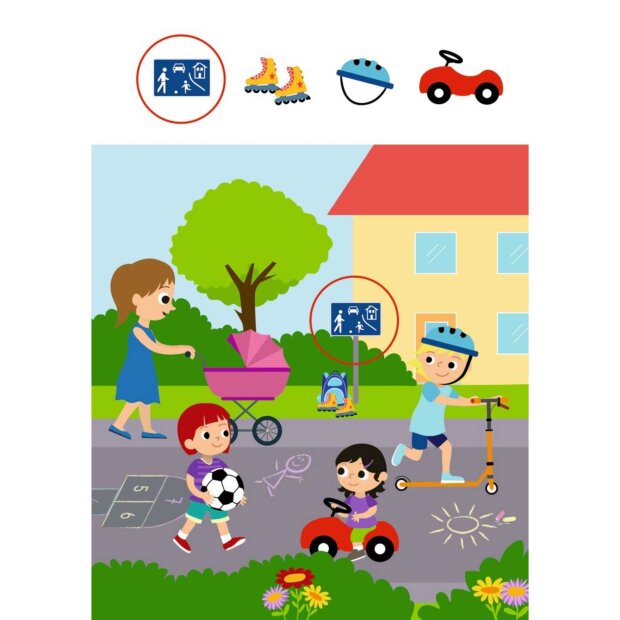 Coppenrath Mein kunterbunter Kindergartenblock - Rätsel ohne Text - Fahrzeuge