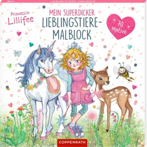 Coppenrath Mein superdicker Lieblingstiere-Malblock:...