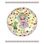 Coppenrath Malblock mit Glitzersteinchen: Mandalas (Prinzessin Lillifee)
