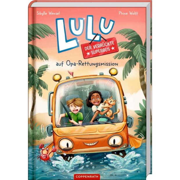 Coppenrath Buch - Lulu, der verrückte Superbus (Bd.1) auf Opa-Rettungsmission
