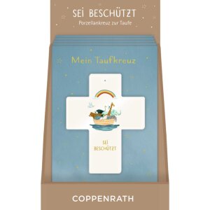 Coppenrath Mein Taufkreuz (Porzellan) - Sei beschützt