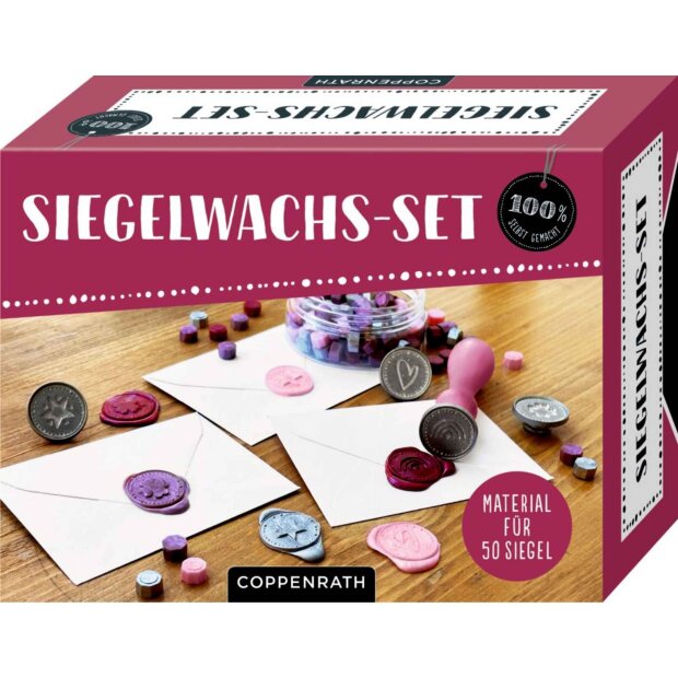 Coppenrath Siegelwachs-Set: 100% selbst gemacht