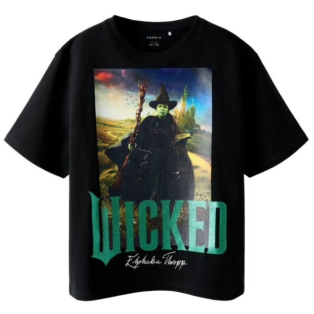 name it T-Shirt Wicked schwarz
